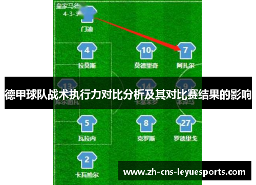 德甲球队战术执行力对比分析及其对比赛结果的影响